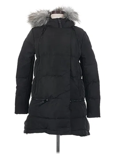 Pre-owned Derek Lam 10 Crosby Coat In Black