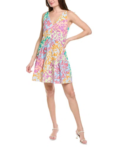 Derek Lam 10 Crosby Colette Mini Dress In Multi