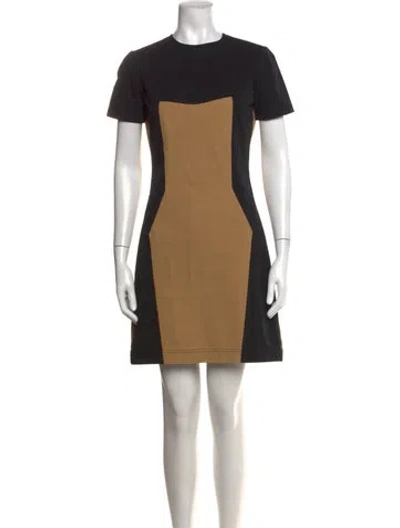 Pre-owned Derek Lam 10 Crosby Colorblock Pattern Mini Dress