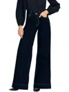 Derek Lam 10 Crosby Coralie High Rise Wide Leg Jeans In Wooster In Multi