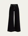 Derek Lam 10 Crosby Coralie High Rise Wide Leg Jeans In Wooster In Wooster