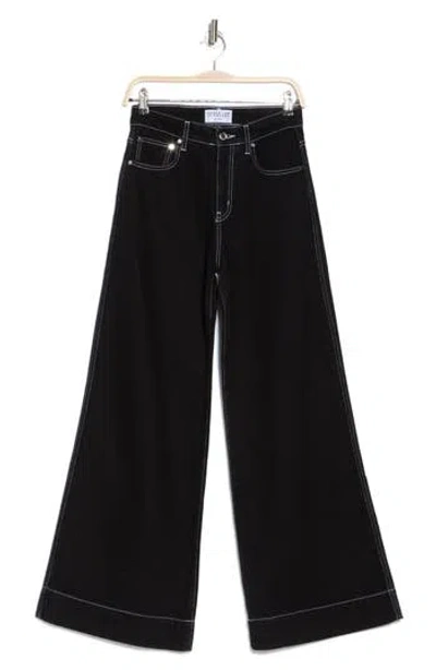 Derek Lam 10 Crosby Coralie High Waist Wide Leg Jeans In Wooster