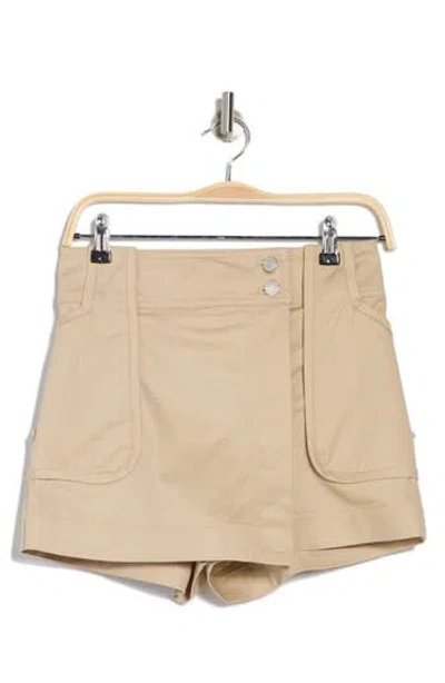 Derek Lam 10 Crosby Covey Utility Skort In Neutral