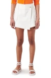 Derek Lam 10 Crosby Covey Utility Skort In White