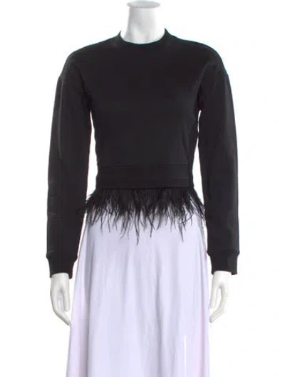 Pre-owned Derek Lam 10 Crosby Crew Neck Long Sleeve Sweatshirt In Multi