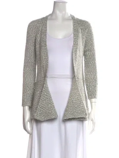 Pre-owned Derek Lam 10 Crosby Crew Neck Sweater In Gray