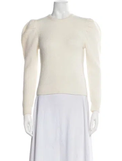Pre-owned Derek Lam 10 Crosby Crew Neck Sweater In Neutral