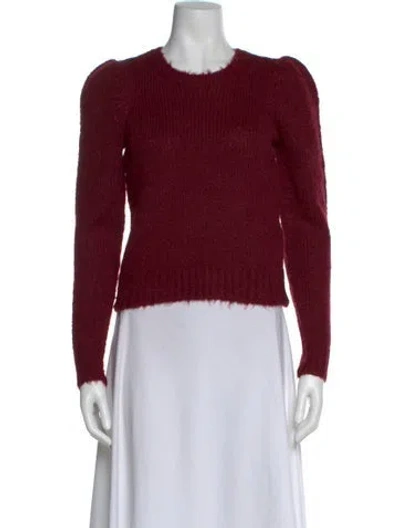 Pre-owned Derek Lam 10 Crosby Crew Neck Sweater W/ Tags In Red