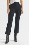 Derek Lam 10 Crosby Crosby Crop Flare Pants In Blue