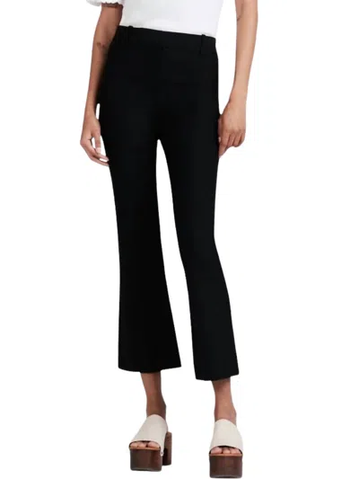 Derek Lam 10 Crosby Crosby Crop Flare Trouser In Black
