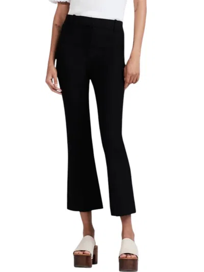 Derek Lam 10 Crosby Crosby Crop Flare Trouser In Black