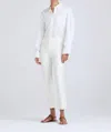 Derek Lam 10 Crosby Crosby Cropped Flare Trouser In Soft White In White