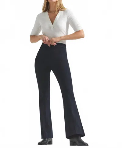 Derek Lam 10 Crosby Crosby Flare Trouser In Midnight In Black