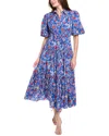 Derek Lam 10 Crosby Dahlia Shirtdress In Blue