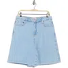 Derek Lam 10 Crosby Dana Wide Leg Shorts In Cooper