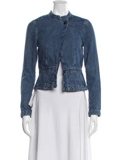 Pre-owned Derek Lam 10 Crosby Denim Jacket In Blue
