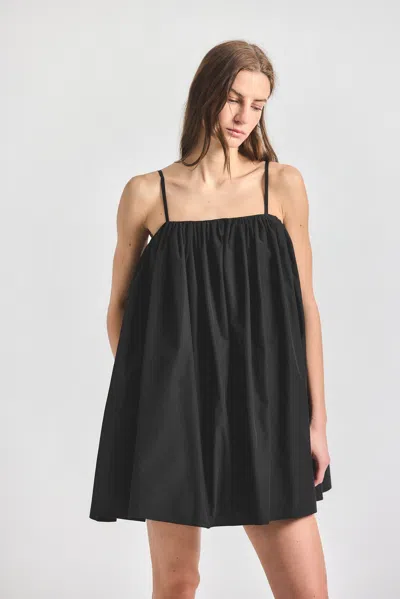 Derek Lam 10 Crosby Dominic Baby Doll Dress In Black