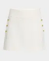 Derek Lam 10 Crosby Dulcie Skort In Soft White