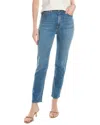 Derek Lam 10 Crosby Faye High Rise Tailored Jeans In Sutton Vintage In Blue