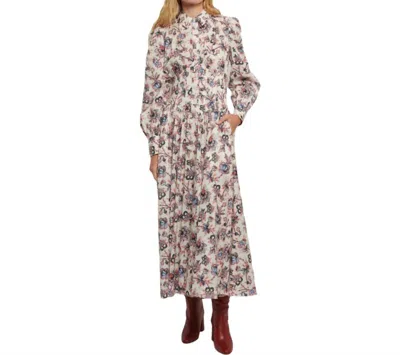 Derek Lam 10 Crosby Eleanor Corset Shirtdress In Ivory Multi