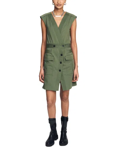 Derek Lam 10 Crosby Elena Sleeveless Utility Dress