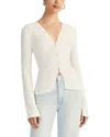 Derek Lam 10 Crosby Esmee Long-sleeve Smocked Top