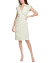 Derek Lam 10 Crosby Evi Midi Dress In Green