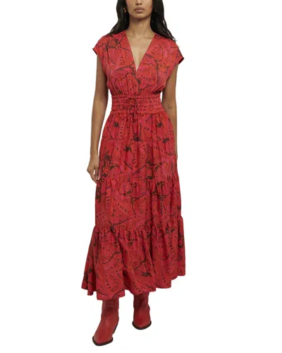 Derek Lam 10 Crosby Fatima A-line Dress In Red