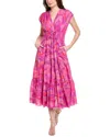 Derek Lam 10 Crosby Fatima A-line Dress In Pink