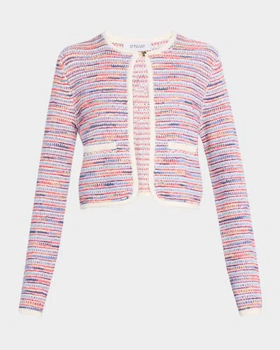 Derek Lam 10 Crosby Findley Space Dyed Cardigan In Multi