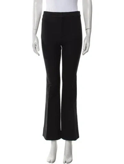 Pre-owned Derek Lam 10 Crosby Flared Pants In Black