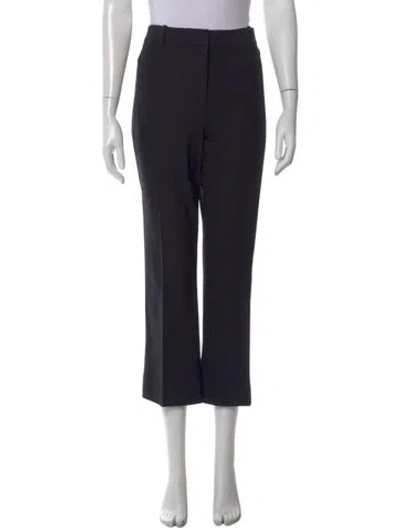 Pre-owned Derek Lam 10 Crosby Flared Pants In Black