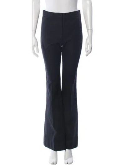 Pre-owned Derek Lam 10 Crosby Flared Pants In Black