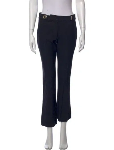 Pre-owned Derek Lam 10 Crosby Flared Pants In Black