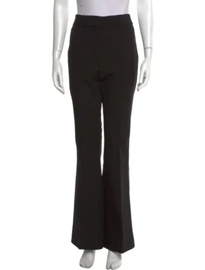 Pre-owned Derek Lam 10 Crosby Flared Pants In Black