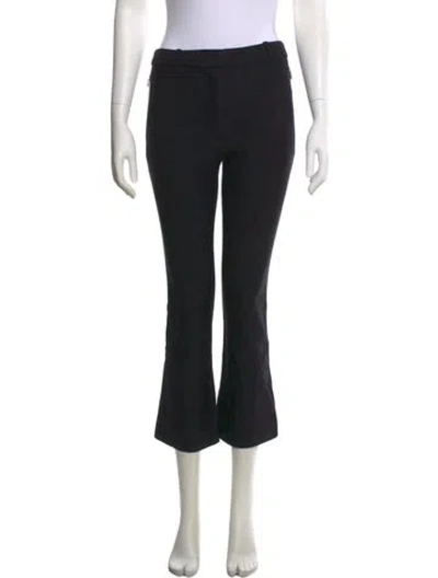 Pre-owned Derek Lam 10 Crosby Flared Pants In Black