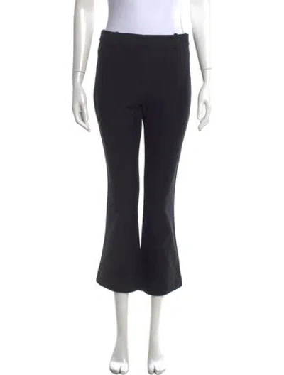 Pre-owned Derek Lam 10 Crosby Flared Pants In Black