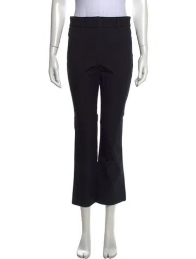 Pre-owned Derek Lam 10 Crosby Flared Pants In Black