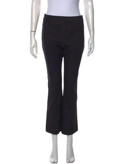 Pre-owned Derek Lam 10 Crosby Flared Pants In Black