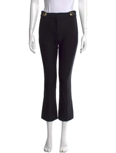 Pre-owned Derek Lam 10 Crosby Flared Pants In Black