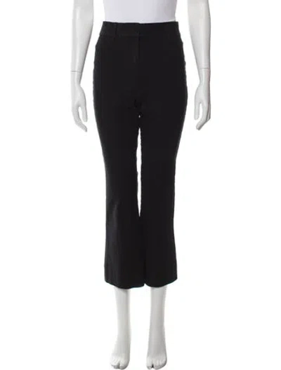 Pre-owned Derek Lam 10 Crosby Flared Pants In Black
