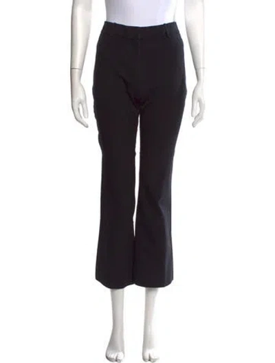Pre-owned Derek Lam 10 Crosby Flared Pants In Black