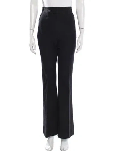 Pre-owned Derek Lam 10 Crosby Flared Pants In Black