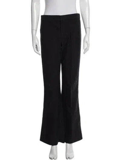 Pre-owned Derek Lam 10 Crosby Flared Pants In Black