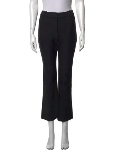 Pre-owned Derek Lam 10 Crosby Flared Pants In Black