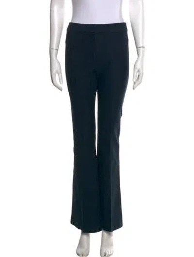 Pre-owned Derek Lam 10 Crosby Flared Pants In Blue