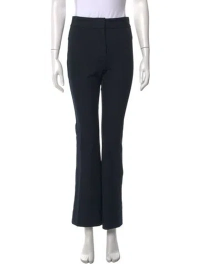 Pre-owned Derek Lam 10 Crosby Flared Pants In Blue