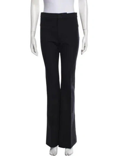 Pre-owned Derek Lam 10 Crosby Flared Pants In Blue