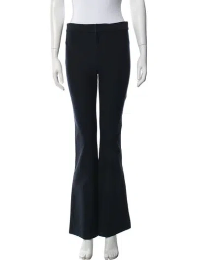 Pre-owned Derek Lam 10 Crosby Flared Pants In Blue