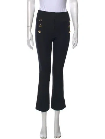 Pre-owned Derek Lam 10 Crosby Flared Pants In Blue